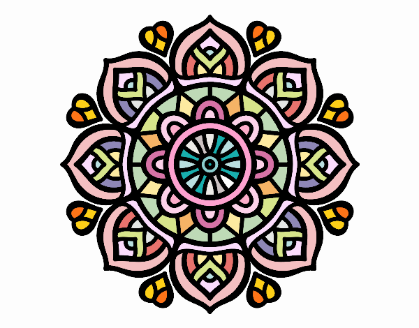 Mandala para la concentración mental