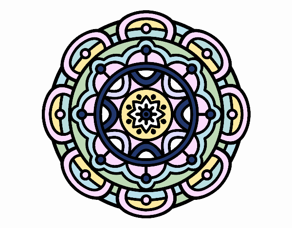 Mandala para la relajación mental