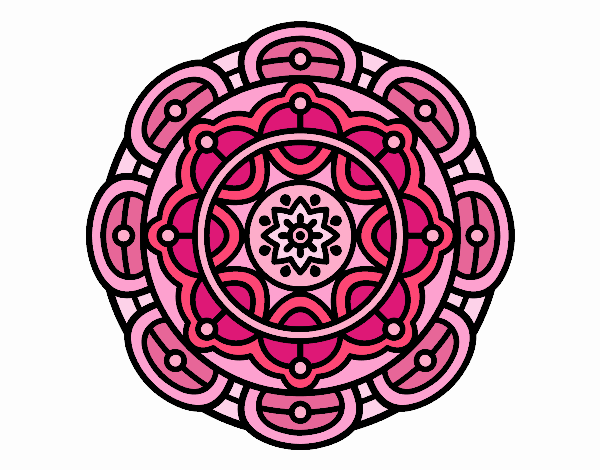 Mandala para la relajación mental