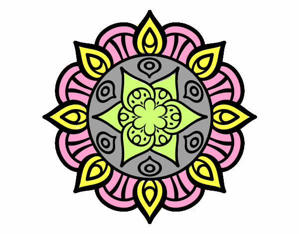 Mandala vida vegetal