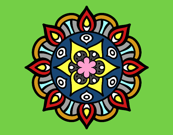 Mandala vida vegetal