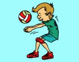 Saque de voleibol