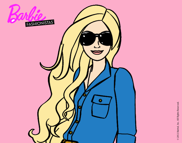 Barbie con gafas de sol