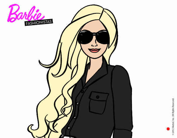 Barbie con gafas de sol