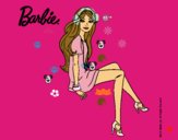 Barbie sentada