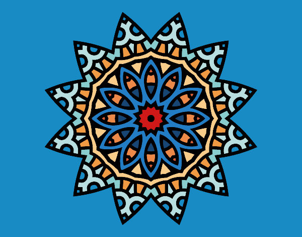 Mandala estrella