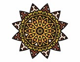 Mandala estrella