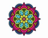 Mandala flor de primavera