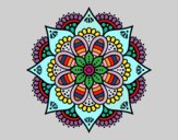 Mandala flor de primavera