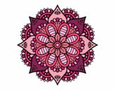 Mandala flor de primavera