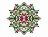 Mandala flor estelar