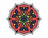 Mandala simétrica