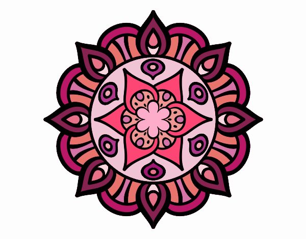 Mandala vida vegetal