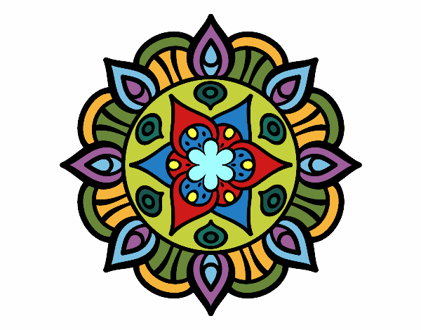 Mandala vida vegetal