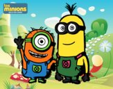 Minions - Carl y Kevin