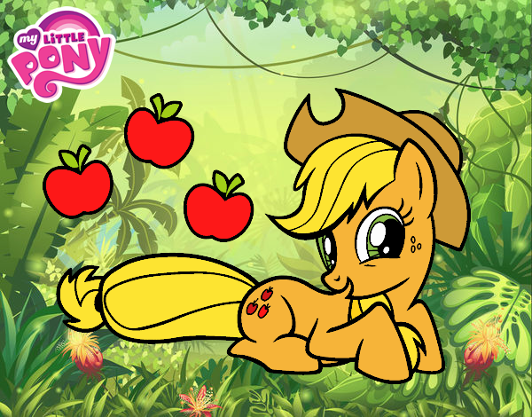 Applejack y sus manzanas