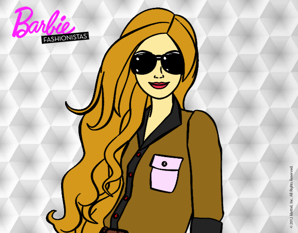 Barbie con gafas de sol