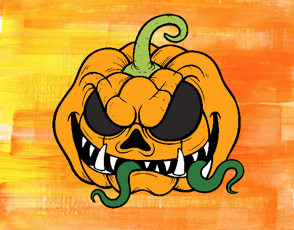 Calabaza terrorífica