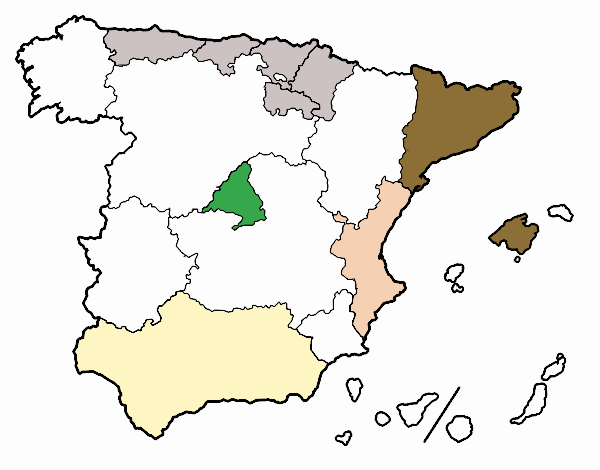 Las Comunidades Autónomas de España