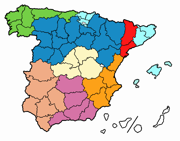 Las provincias de España