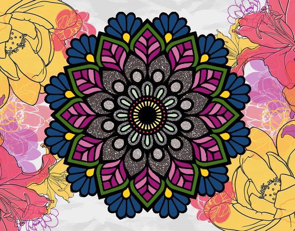 Mandala de primavera