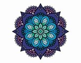 Mandala flor de primavera