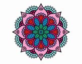 Mandala flor de primavera