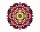 Mandala flor de primavera