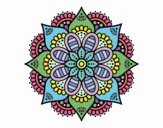 Mandala flor de primavera