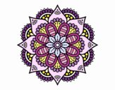 Mandala flor de primavera