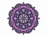 Mandala flor de primavera