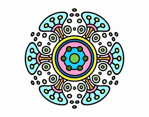 Mandala mundo lejano