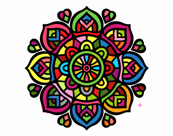 Mandala para la concentración mental