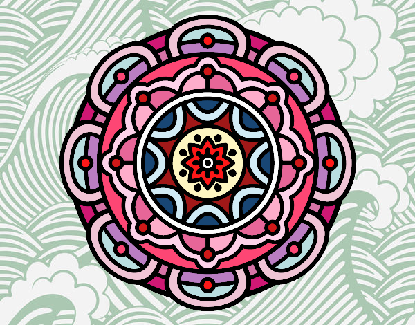 Mandala para la relajación mental