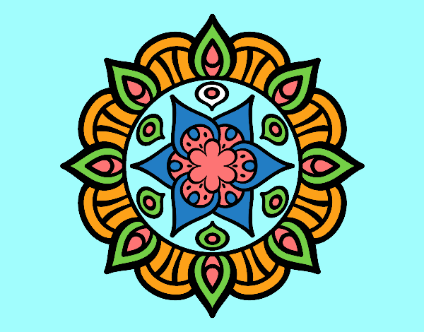 Mandala vida vegetal