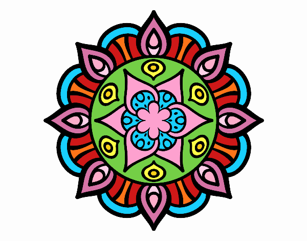 Mandala vida vegetal