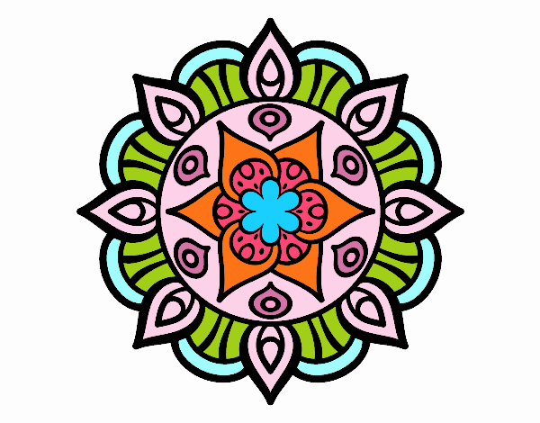 Mandala vida vegetal