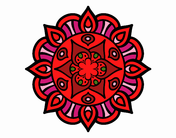 Mandala vida vegetal