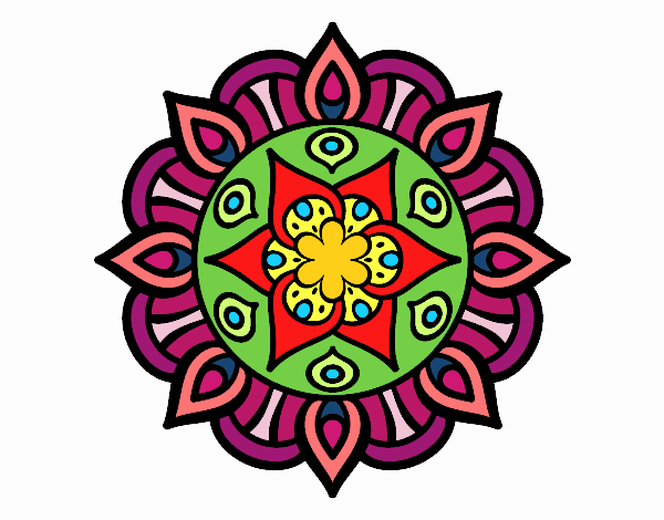 Mandala vida vegetal