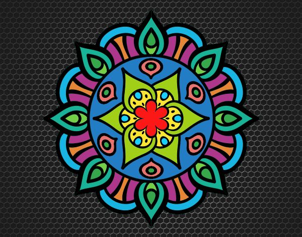 Mandala vida vegetal