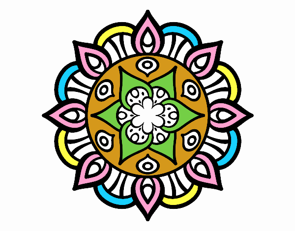 Mandala vida vegetal