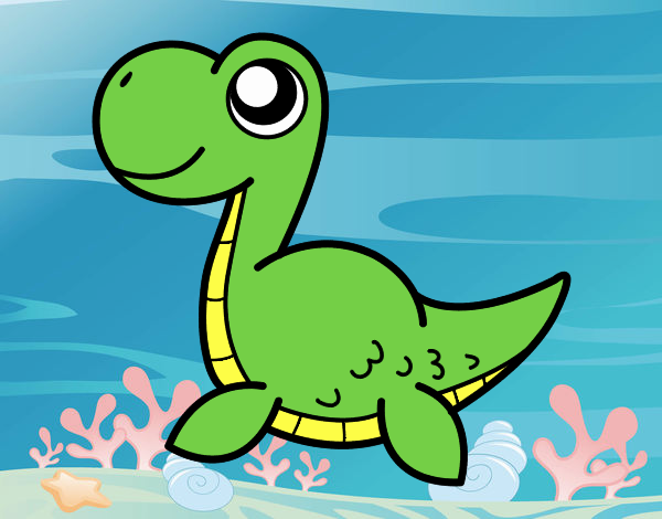 el dinosaurio de agua