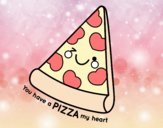 You have a pizza my heart