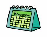 Calendario de mesa