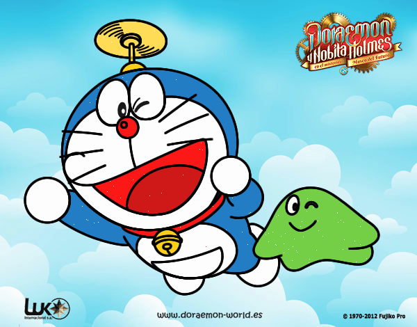 Doraemon volando