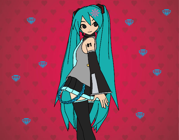 Hatsune Miku vocaloid