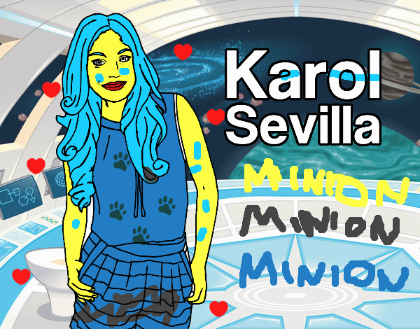 karol sevilla es un miniooon