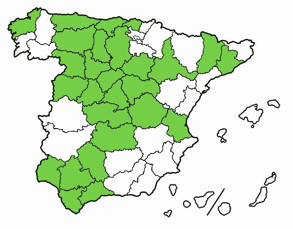 Las provincias de España