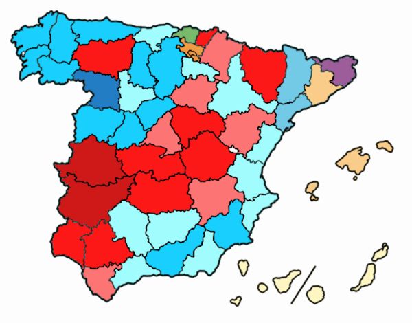 Las provincias de España