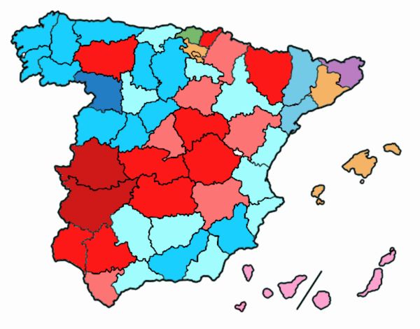 Las provincias de España